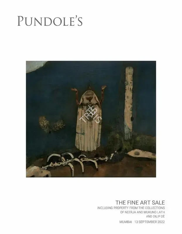 Pundole (Auction House), The Fine Art Sale, 2022, Auction Catalogue