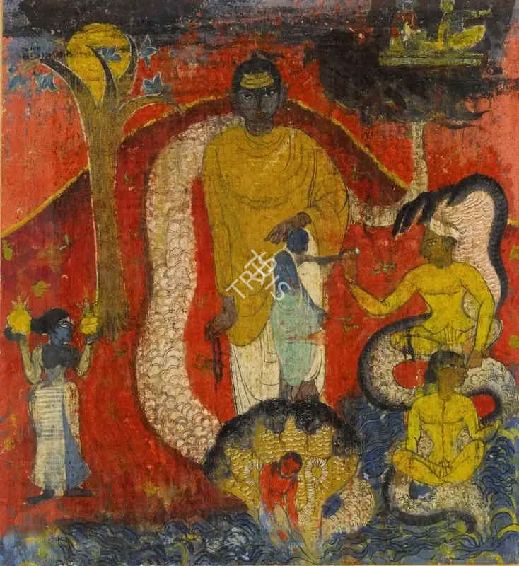 Shankar Palsikar (Artist), Renunciation, 1955, Painting