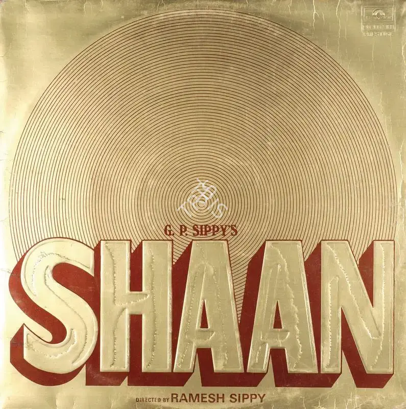 G.P. Sippy (Producer), Shaan, 1980, Record Cover
