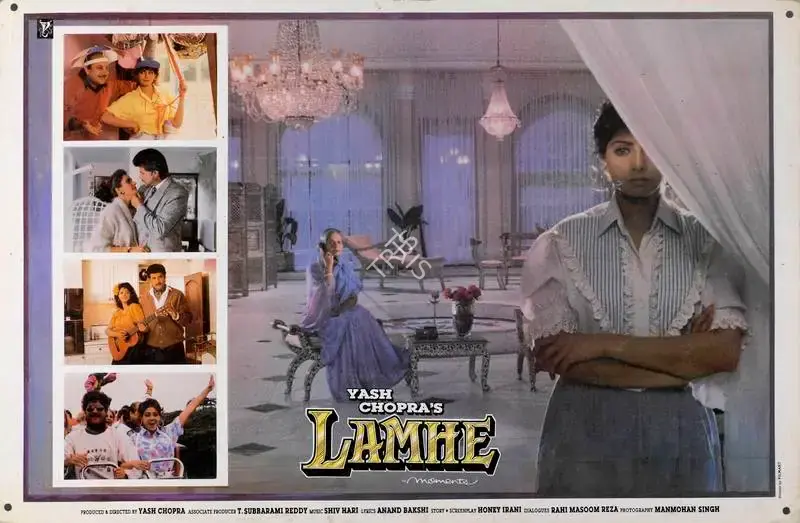 Manmohan Singh (Cinematographer), Lamhe, 1991, Lobby Card