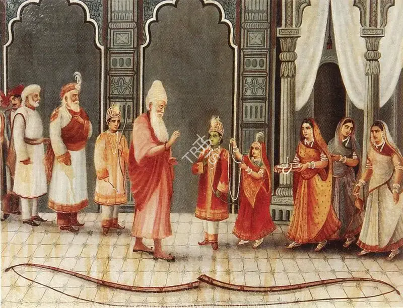 Bengal School (Artist), Swayamvar (The Marriage of Rama to Sita), 1920, Painting