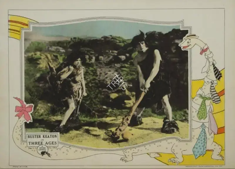 Edward F. Cline (Director), Three Ages, 1923, Lobby card