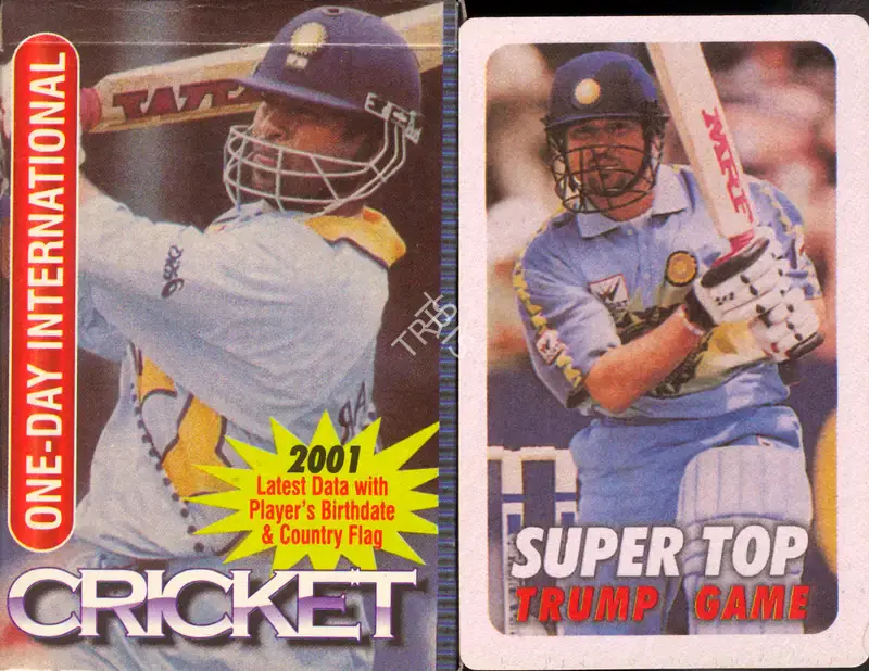 Cricket ODI - Trump, 2001, Playing Cards