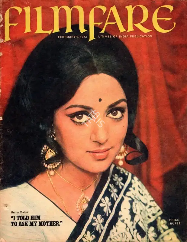 B.K. Karanjia (Editor), Filmfare, 1973, Magazine