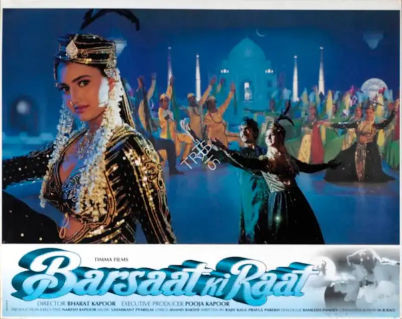 Pooja Kapoor (Producer), Barsaat Ki Raat, 1998, Lobby Card