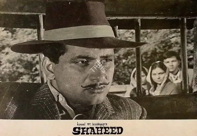 Ranjodh Thakur (Cinematographer), Shaheed, 1965, Lobby Card
