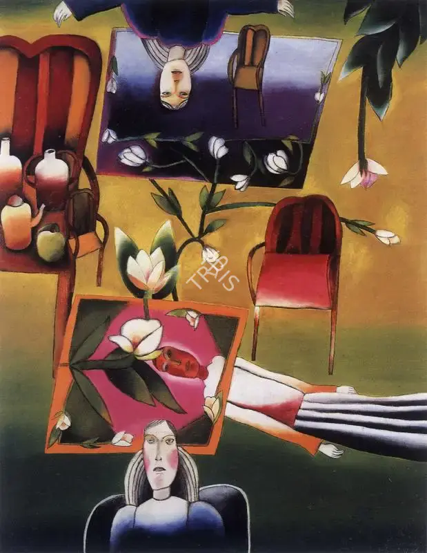 Arpita Singh (Artist), In The Garden, 1972, Painting