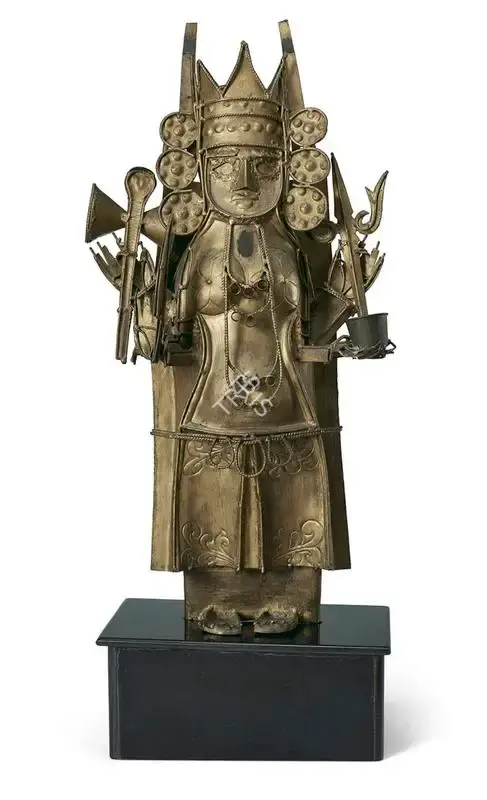 Janakiram, P.V. (Artist). Vana Durga, n.d. | Sculpture, AG.Mum/20.12.18, 2018 · Asta Guru