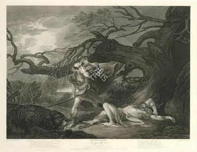 After Raphael West (Artist), As You Like it, 1798, Aquatint