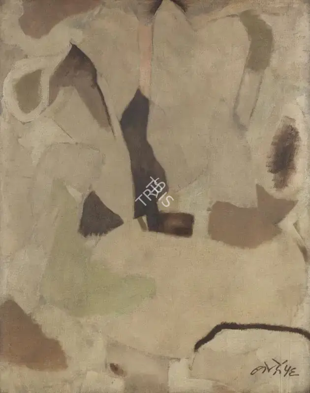 N.S. Bendre (Artist), Untitled, 1956, Painting