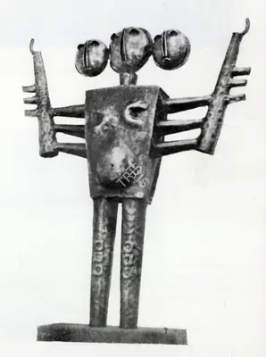 S. Paramsivam (Artist), Man, Sculpture