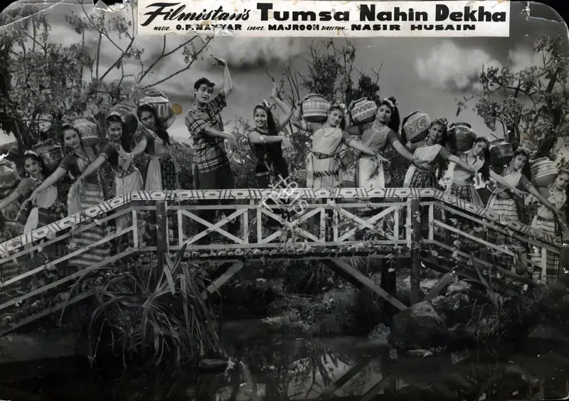 Nasir Husain (Director), Tumsa Nahin Dekha, 1957, Photographic Still