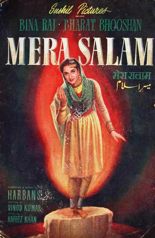 Harbans (Producer), Mera Salam, 1957, Song-Synopsis Booklet
