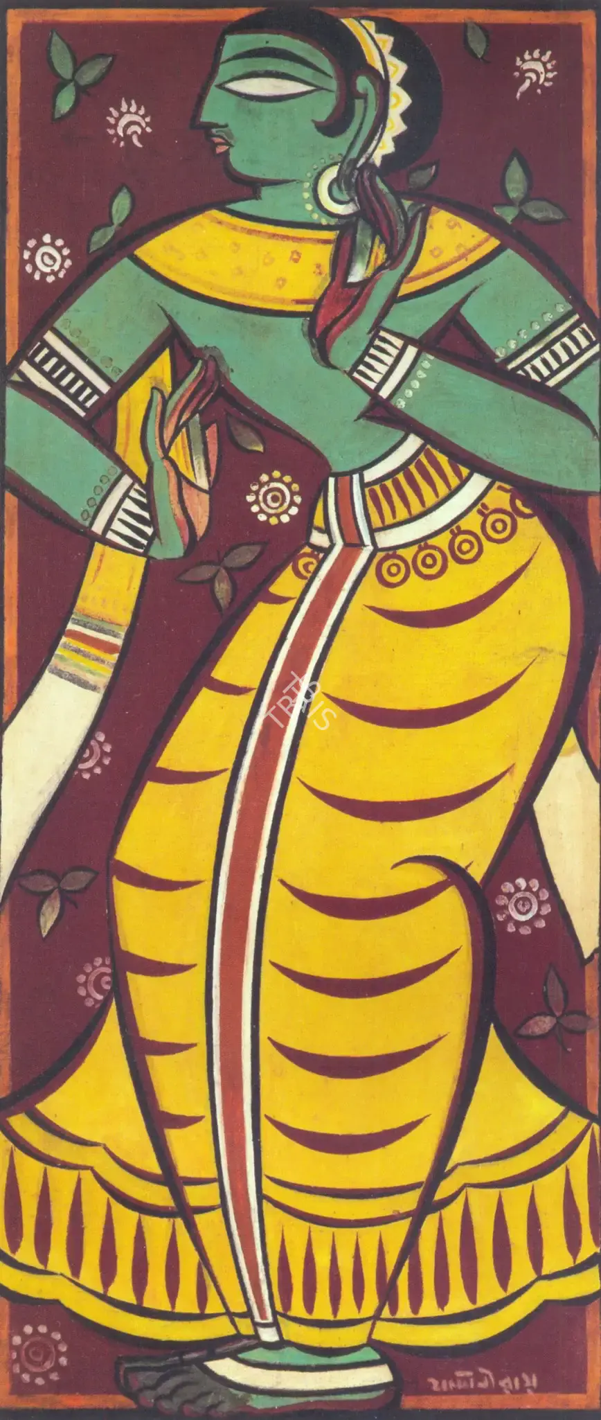 Jamini Roy (Artist), Untitled, 1935, Painting