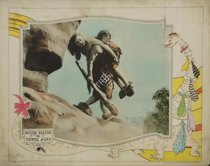 Edward F. Cline (Director), Three Ages, 1923, Lobby card