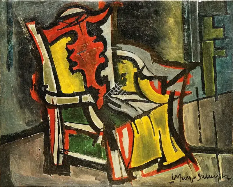 L. Munuswamy (Artist), Untitled, 1962, Painting