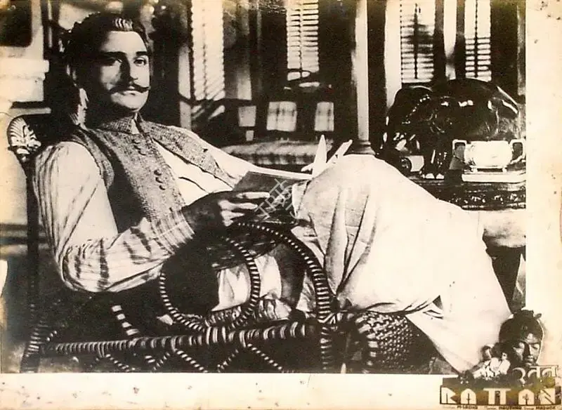 Dwarka Divecha (Cinematographer), Rattan, 1944, Lobby Card
