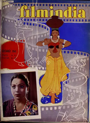 Baburao Patel (Editor), Filmindia, 1941, Magazine