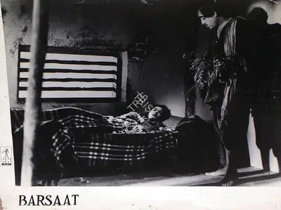 Jal Mistry (Cinematographer), Barsaat, 1949, Lobby Card