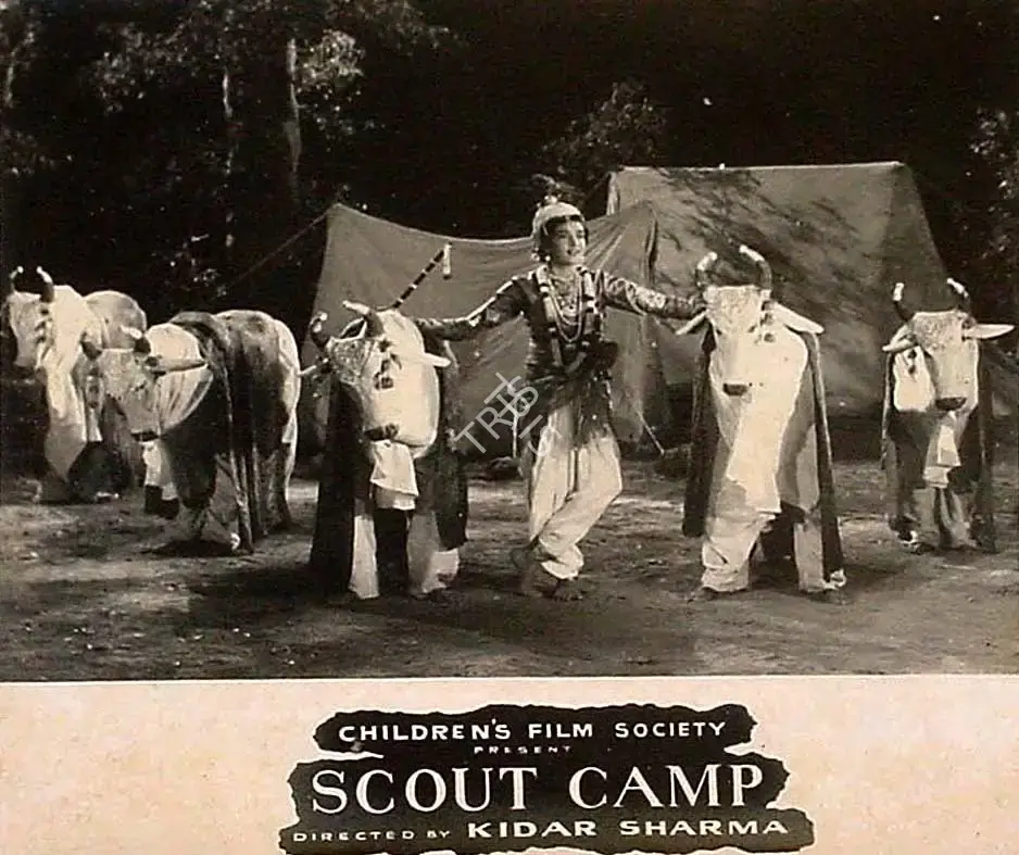 Kidar Sharma (Director), Scout Camp, 1959, Lobby Card