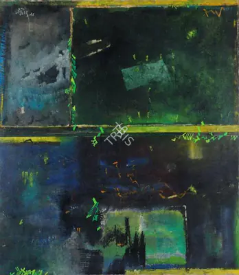 Ganesh Haloi (Artist), Untitled, Painting