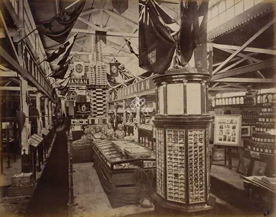Shew Shankar Narayan (Photographer), The Tasmanian Court, 1883, Antiquarian Photograph