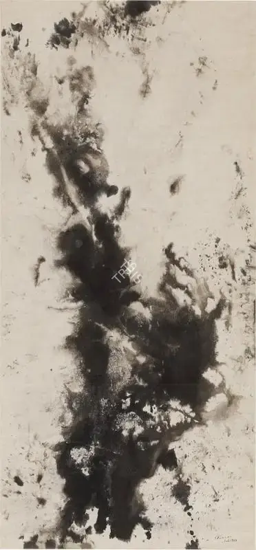 Krishen Khanna (Artist), Untitled (Sumi-e), 1963, Painting