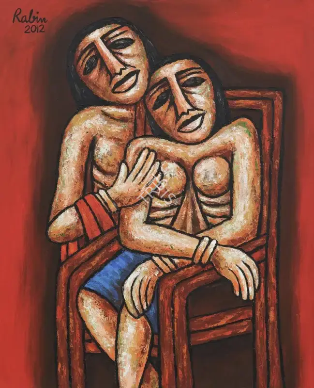 Rabin Mondal (Artist), Untitled, 2012, Painting