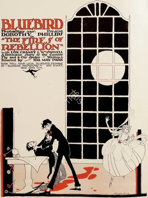 Ida May Park (Director), Fires of Rebellion, 1917, Poster