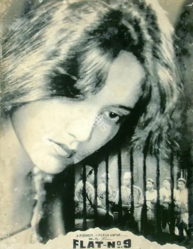 Kailash Kapur (Producer), Flat No 9, 1961, Lobby Card