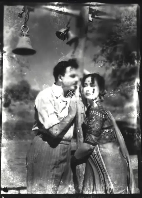Shanu Bannerjee (Director), Madhu, 1959, Photographic Still