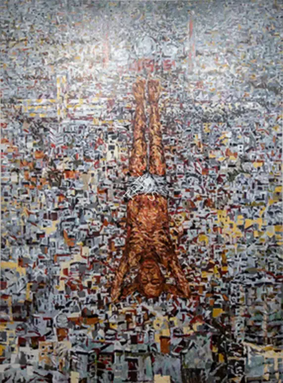 Ashim Purkayastha (Artist), Yogi, 2015, Painting