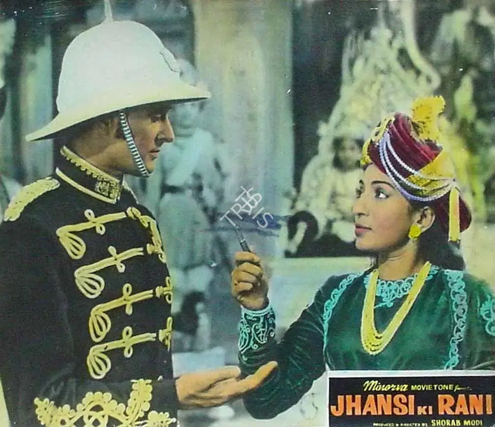 Sohrab Modi (Producer), Jhansi Ki Rani, 1953, Lobby Card