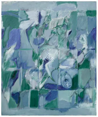 Tyeb Mehta (Artist), Untitled (Falling Figure), 1965, Painting