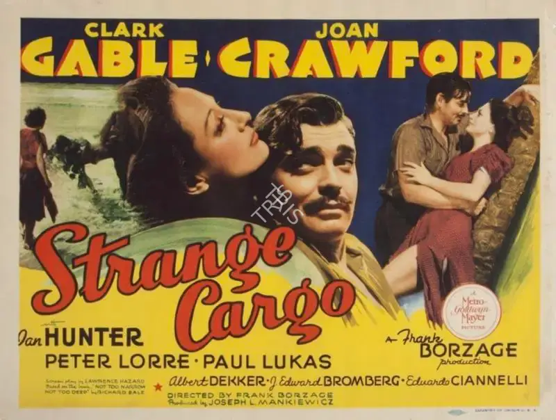 Frank Borzage (Director), Strange Cargo, 1940, Lobby Card