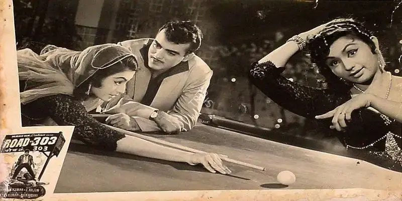Ratan Kumar (Producer), Road No 303, 1960, Lobby Card