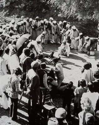 Nemai Ghosh (Still Photographer), Shatranj Ke Khilari, 1977, Working Still