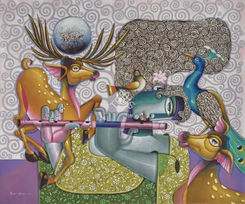 Karuna Priya (Artist), Untitled, 2023, Painting