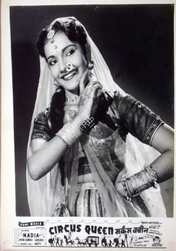 Anant Wadadeker (Cinematographer), Circus Queen, 1959, Lobby Card