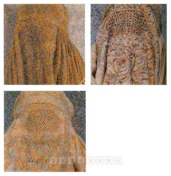 Rashid Rana (Artist), Veil I, 2004, Print