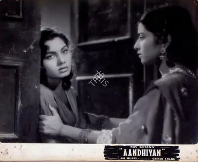 Jal Mistry (Cinematographer), Aandhiyan, 1952, Lobby Card