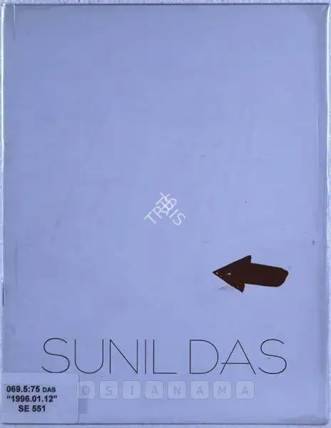 Sunil Das (Artist), Many Faces of Sunil Das, 1995, Solo Exhibition Catalogue