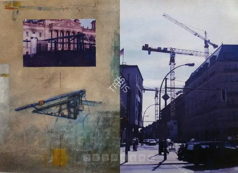 Rm. Palaniappan (Artist), Berlin Series, Painting