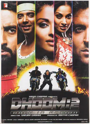Aditya Chopra (Producer), Dhoom 2, 2007, Full Sheet Poster