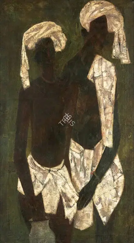 A.A. Almelkar (Artist), Untitled, Painting