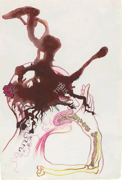 Mithu Sen (Artist), Untitled, 2007, Painting