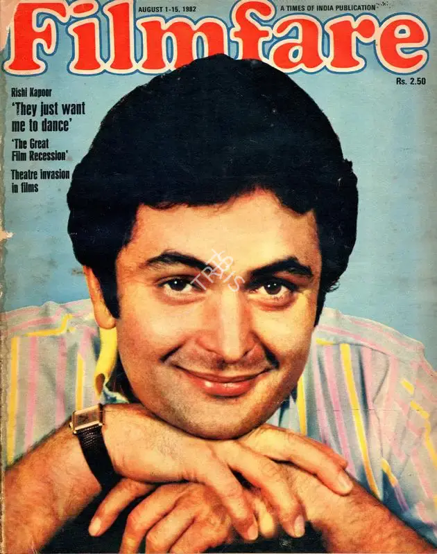 Bikram Singh (Editor), Filmfare, 1982, Magazine