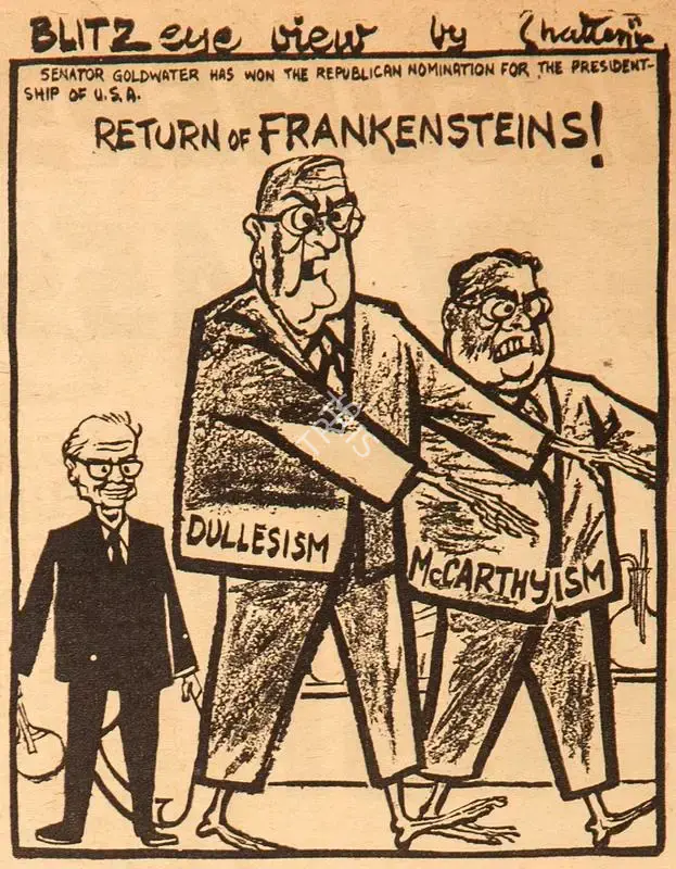 Basu Chatterjee (Cartoonist), Return of Frankensteins !, 1964, Cartoons
