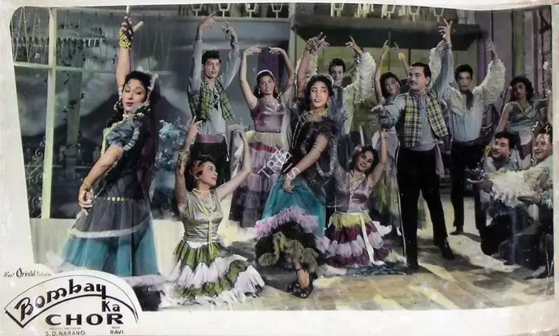 S.D. Narang (Producer), Bombay Ka Chor, 1962, Lobby Card