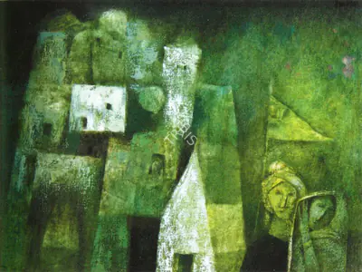 Arup Das (Artist), Banaras, Painting